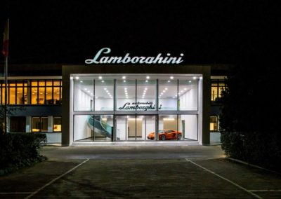 Entrata Storica Stabilimenti Lamborghini