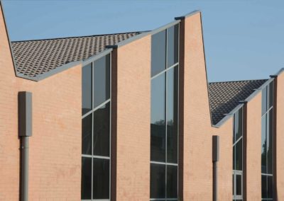 Particolare copertura edificio
