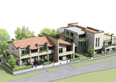 Render edifici residenziali San Valentino