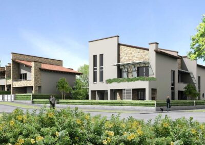 Render edifici residenziali San Valentino