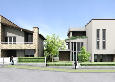 Render edifici residenziali San Valentino